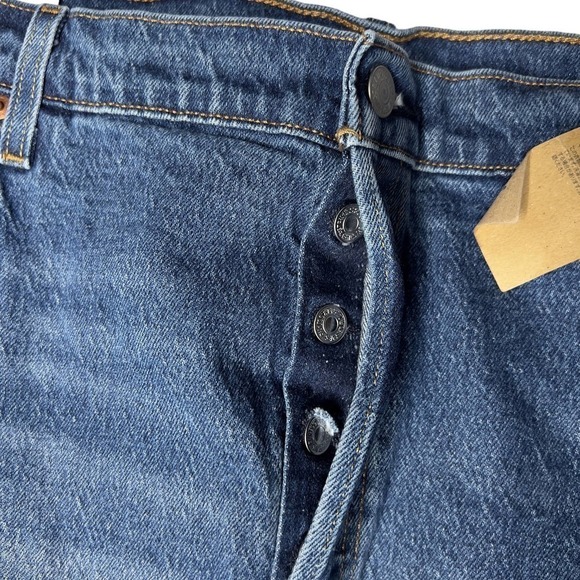 New Women’s Levi’s 501 High Rise Shorts Size 22W - Picture 3 of 5